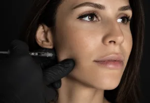 Illustrative placement: Masseter Botox for Jaw Slimming